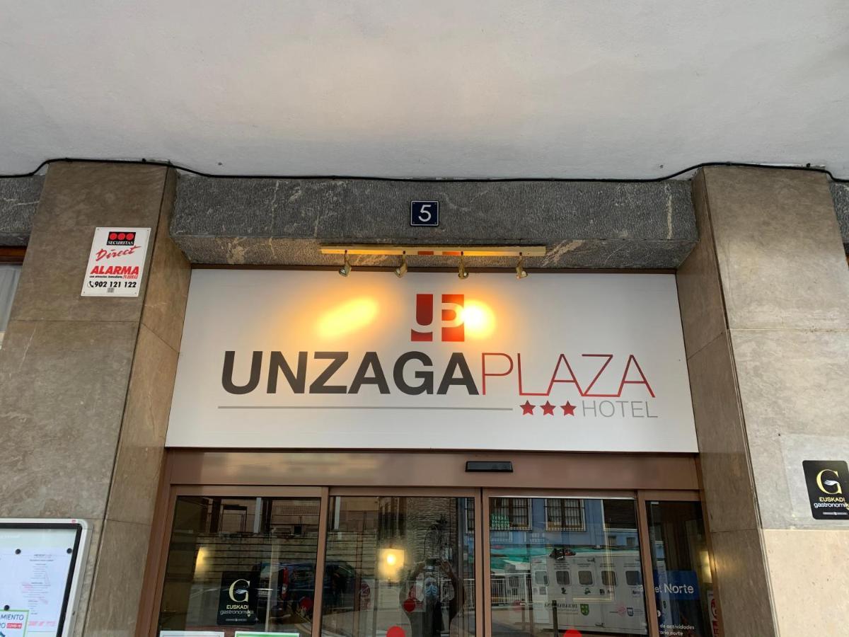 Hotel Unzaga Plaza Эйбар Экстерьер фото