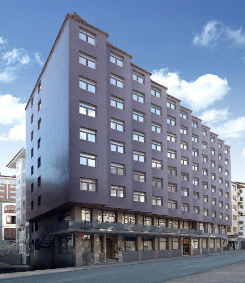 Hotel Unzaga Plaza Эйбар Экстерьер фото